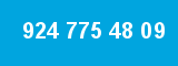 924 775 48 09 924 775 48 09